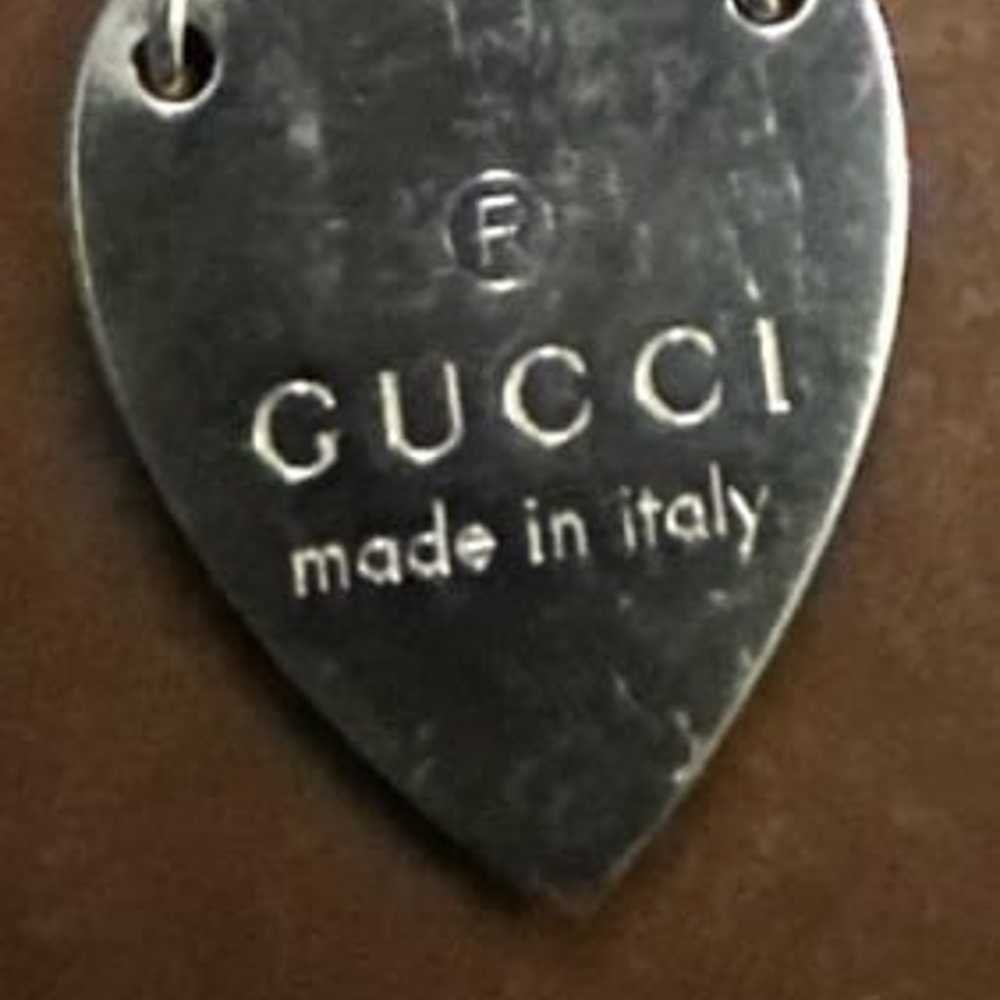 BLACK FRIDAY SALE Gucci heart necklace like new a… - image 3