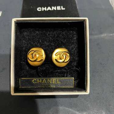 Vintage Chanel earrings, excellent condition.