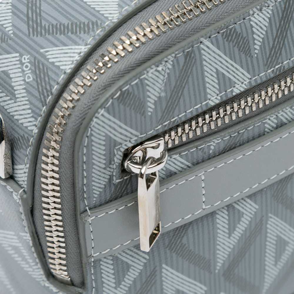 Gray Dior CD Diamond Safari Bag with Strap - image 10