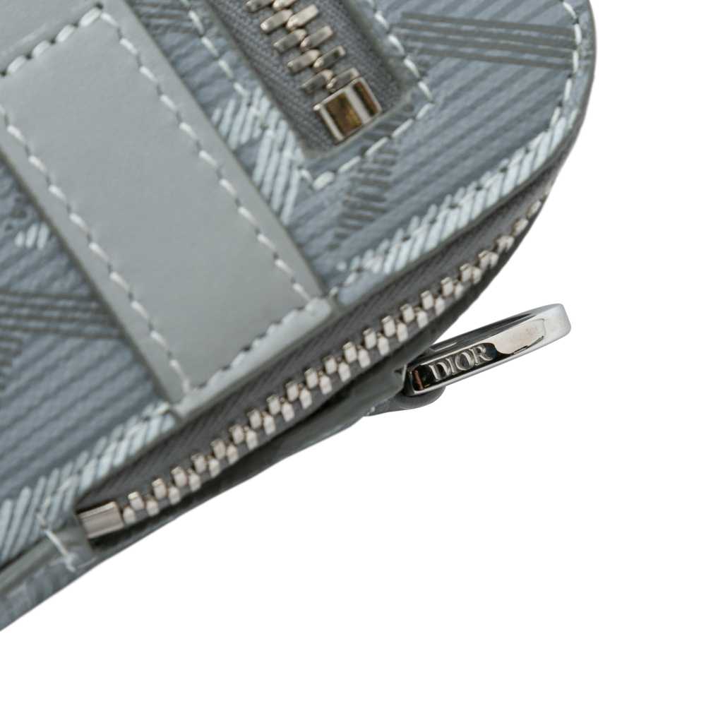 Gray Dior CD Diamond Safari Bag with Strap - image 11