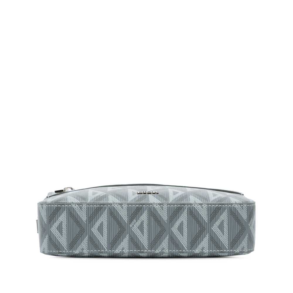 Gray Dior CD Diamond Safari Bag with Strap - image 4