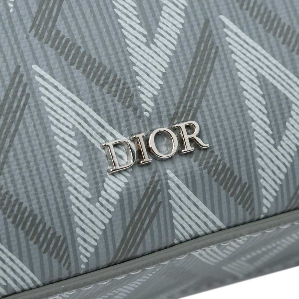 Gray Dior CD Diamond Safari Bag with Strap - image 8