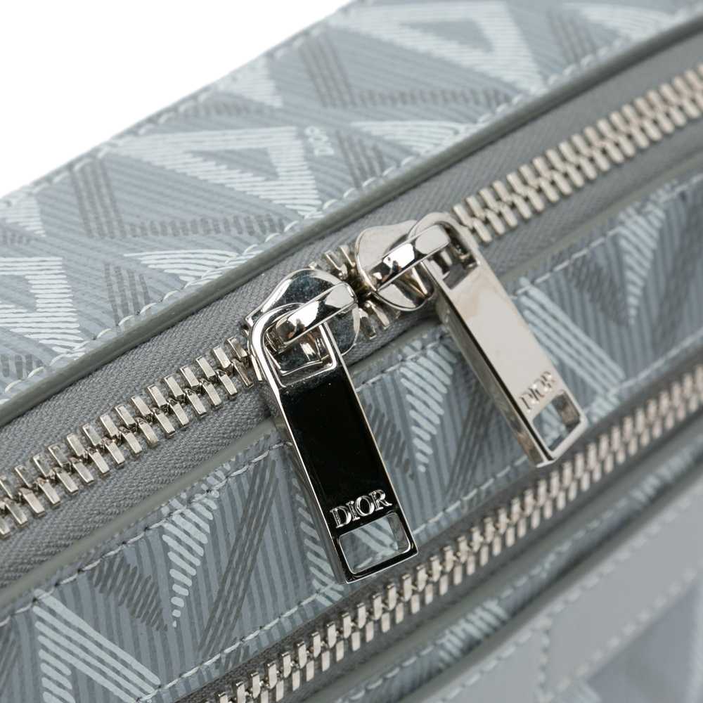 Gray Dior CD Diamond Safari Bag with Strap - image 9