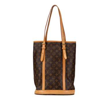 Brown Louis Vuitton Monogram Bucket GM