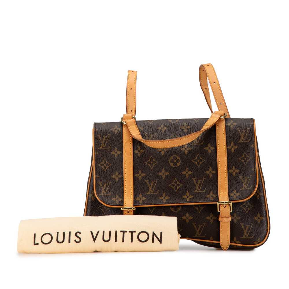 Brown Louis Vuitton Monogram Marelle Sac a Dos - image 8