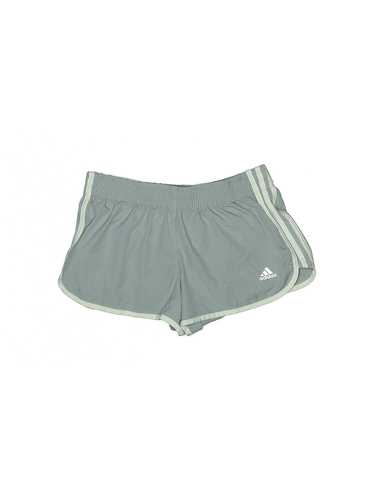 Adidas Women Gray Athletic Shorts M