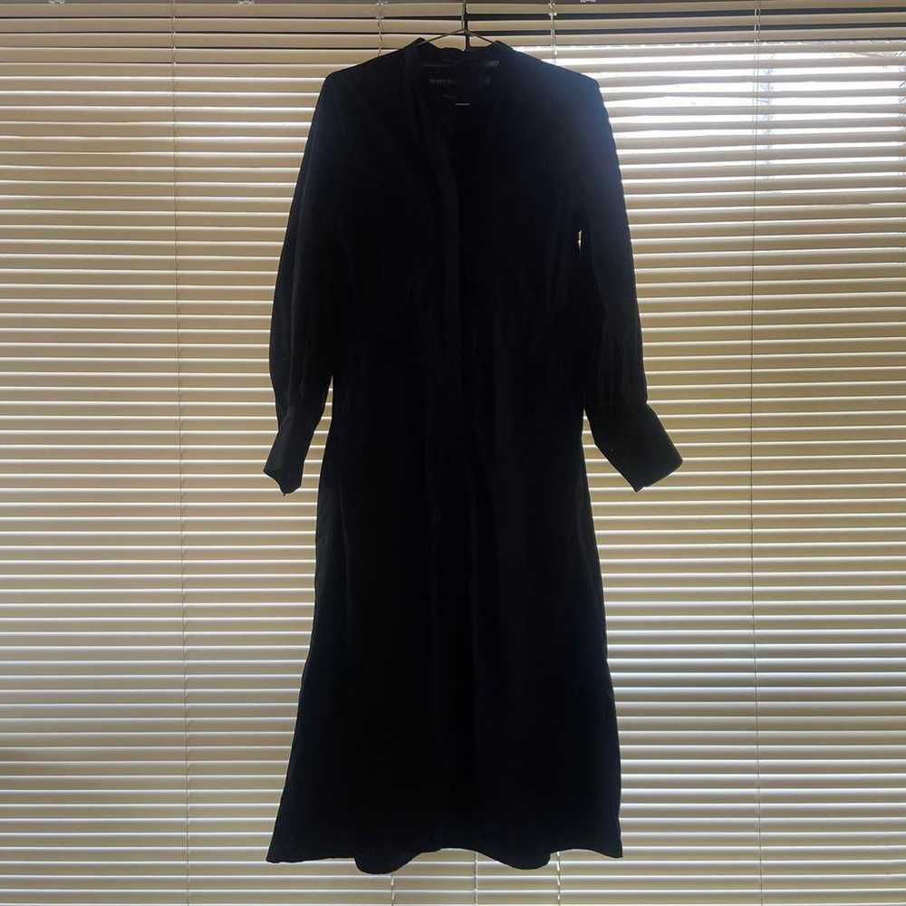 COS Navy Long Shirt Dress - image 1