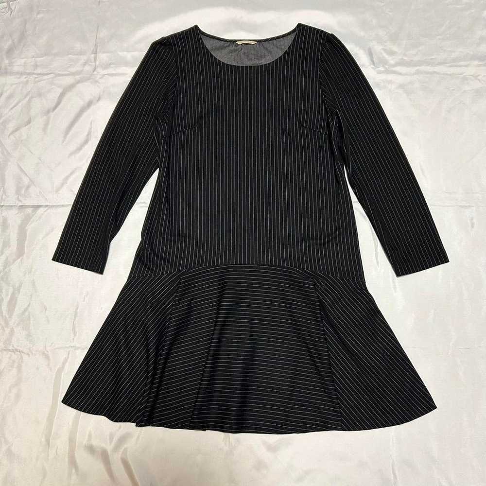 Plus size rose tiara pinstripe black dress 42 - image 1