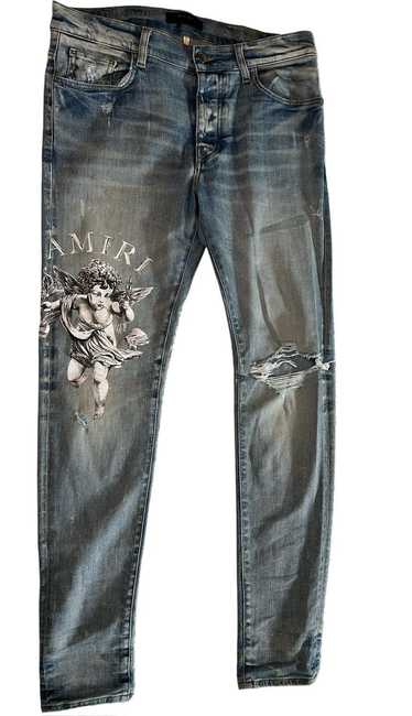 Amiri Amiri Cherub Blue Jeans