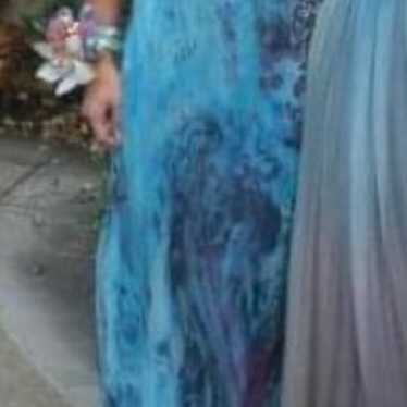 Blue prom dress - image 1