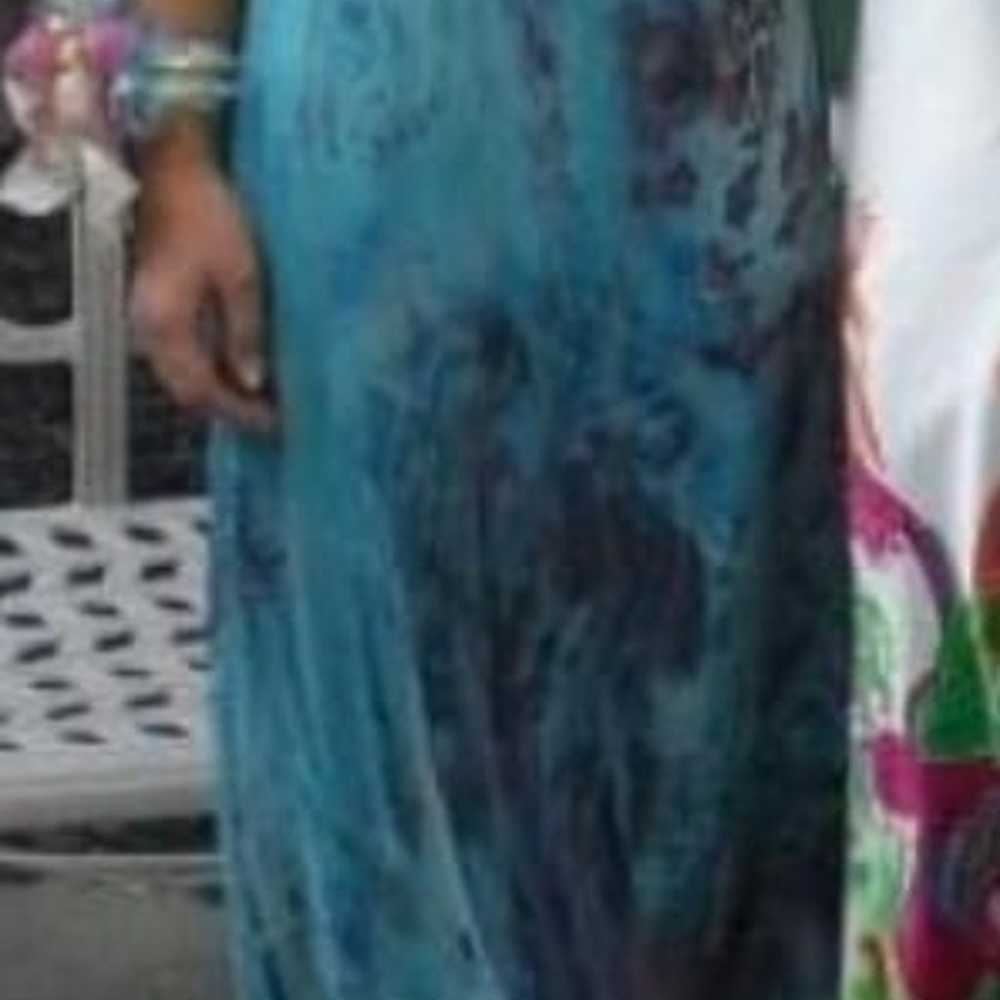 Blue prom dress - image 2