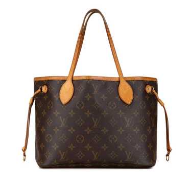 Louis Vuitton Neverfull leather tote