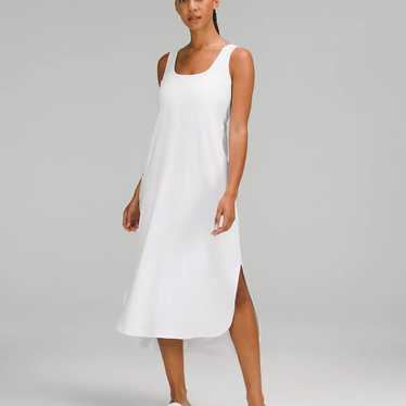 NWOT Lululemon Pima Cotton Open-Back Midi Dress