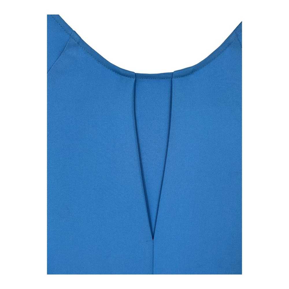 Reiss dress Eleni cap sleeve midi blue size 4 DEF… - image 5