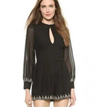 HOUSE OF HARLOW 1960 x REVOLVE black Hendrix Romp… - image 1