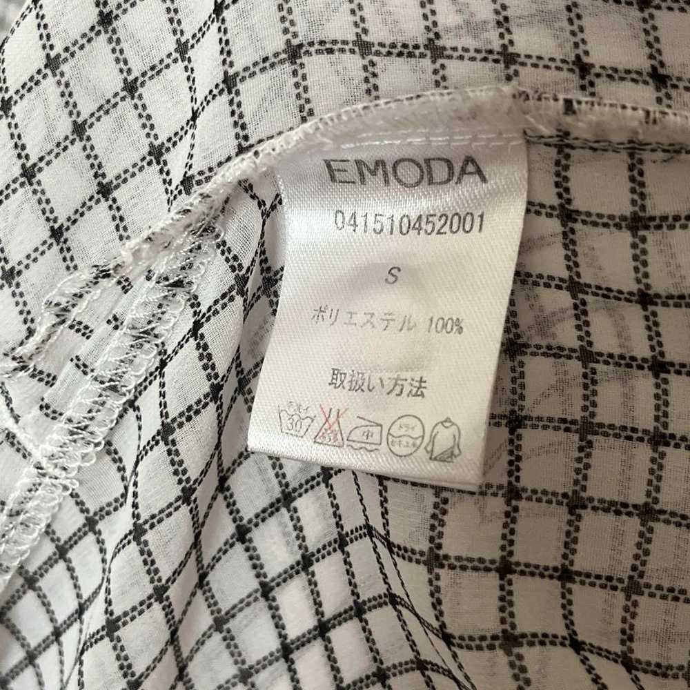 FMODA see-through long shirt cardigan S size loose - image 4