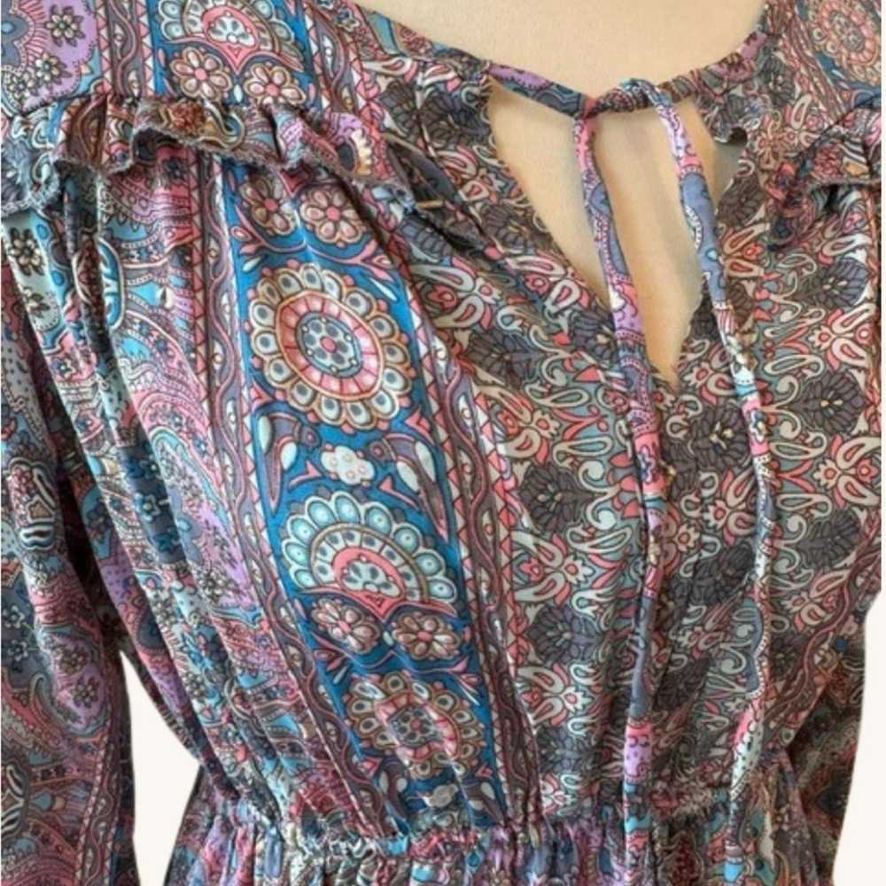 Boho paisley maxi dress - image 2