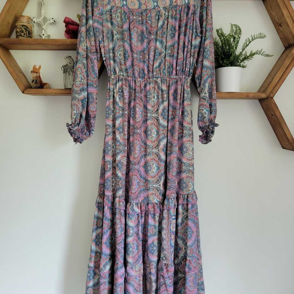 Boho paisley maxi dress - image 5