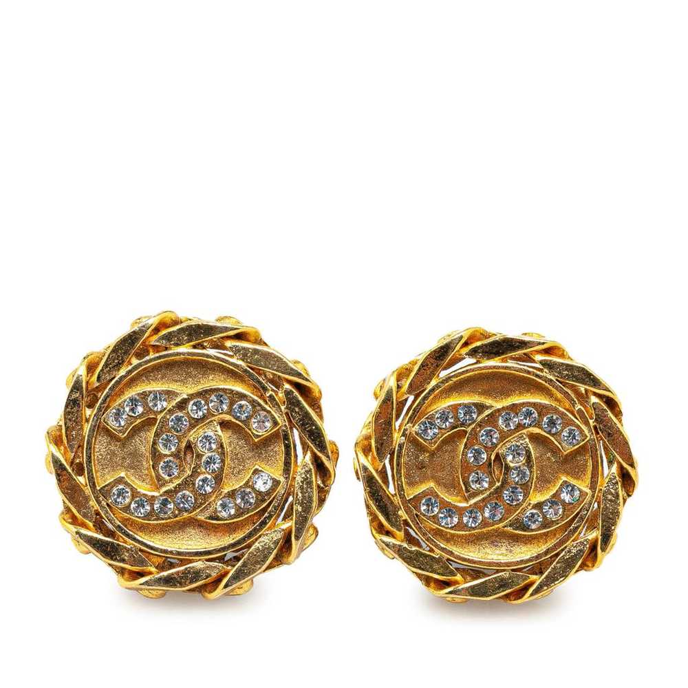 Chanel Crystal earrings - image 1