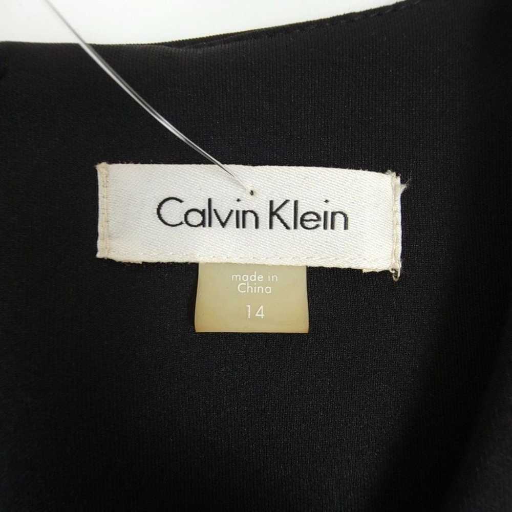 NWT Calvin Klein Minimal Neoprene Career Sheath M… - image 3