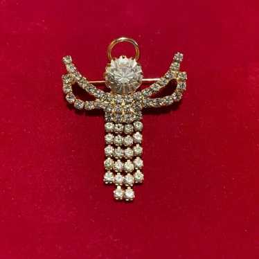 Vintage Avon Angel pin