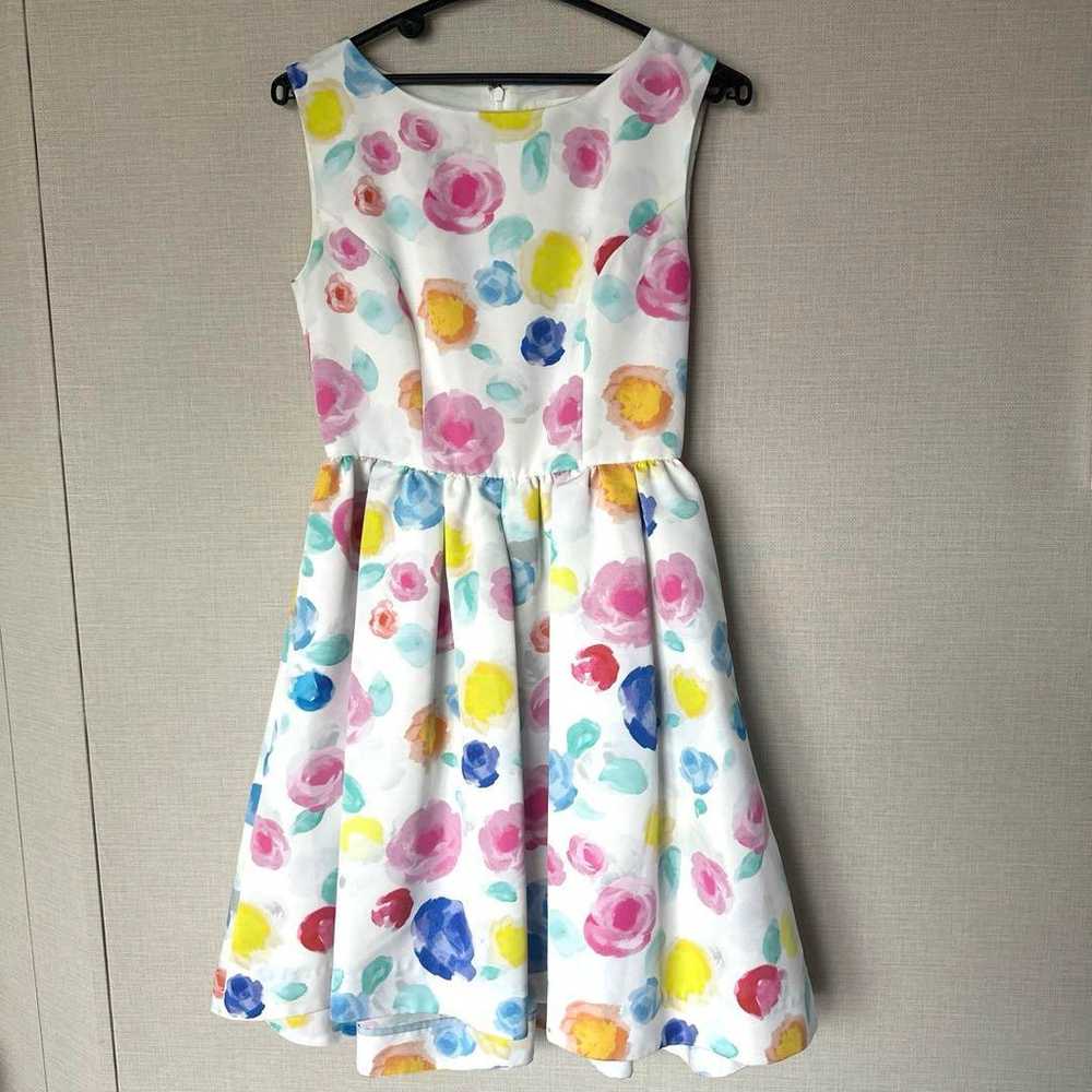 【Excellent Condition】Chesty Floral Sleeveless Kne… - image 2