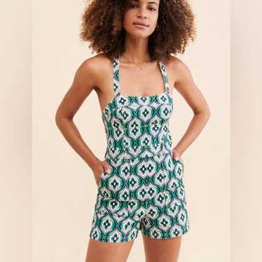 Anthropologie Escape Geo Print Romper