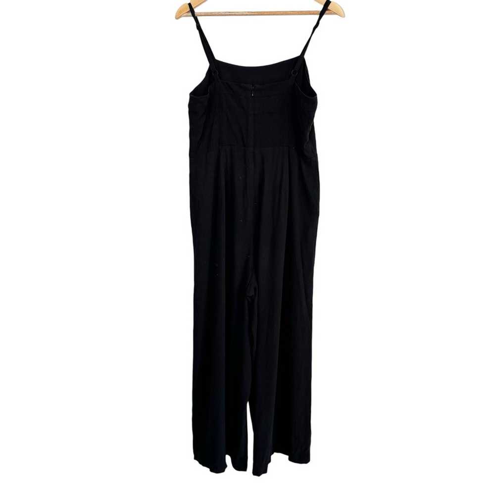 Madewell Square Neck Wide Leg Sleeveless Jumpsuit… - image 4