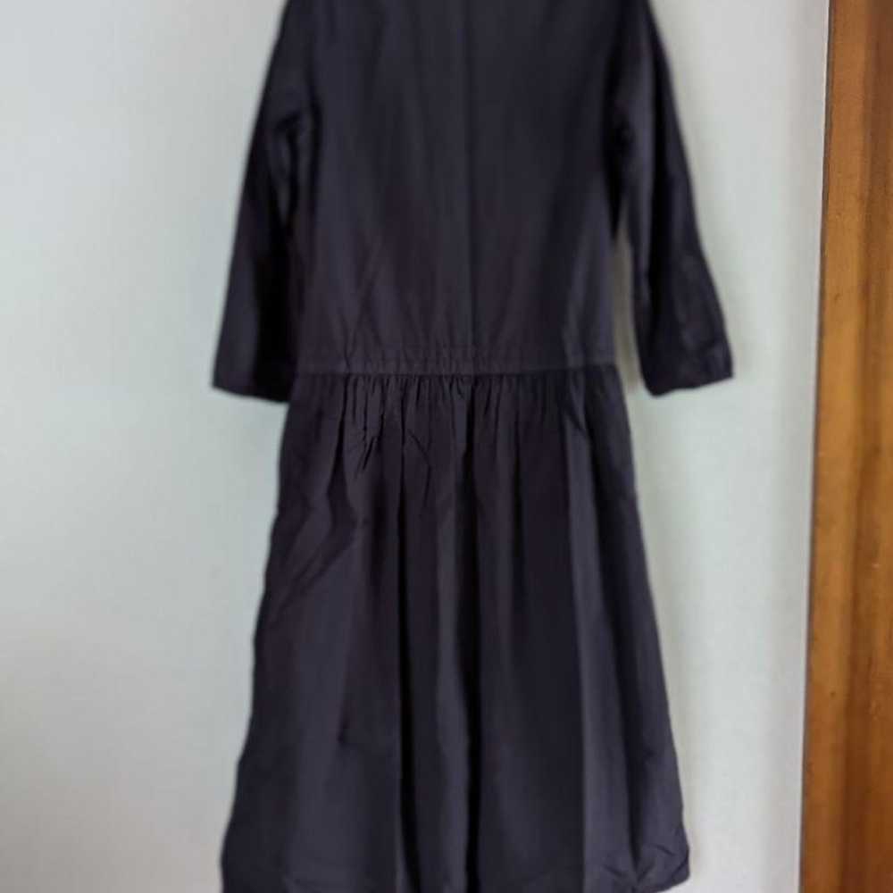 Gauge Cashmere Wrap-style Long One-piece Dress Na… - image 4