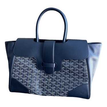 Goyard Saïgon leather handbag