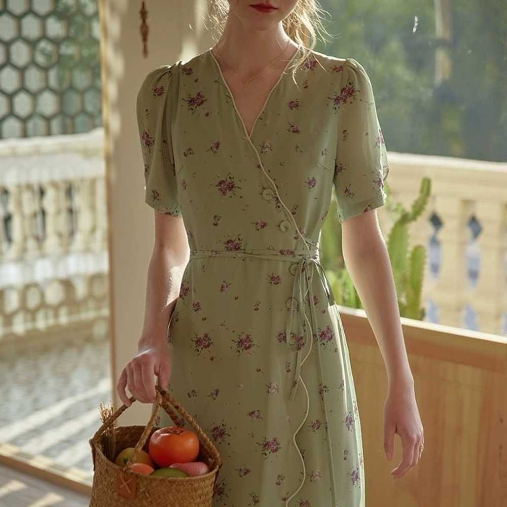 simple retro dress - image 4