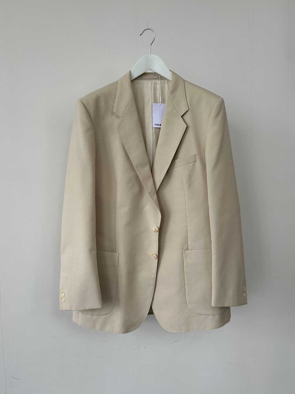 St Michael 80s Wool Single Breasted Blazer - 42R/L - image 3