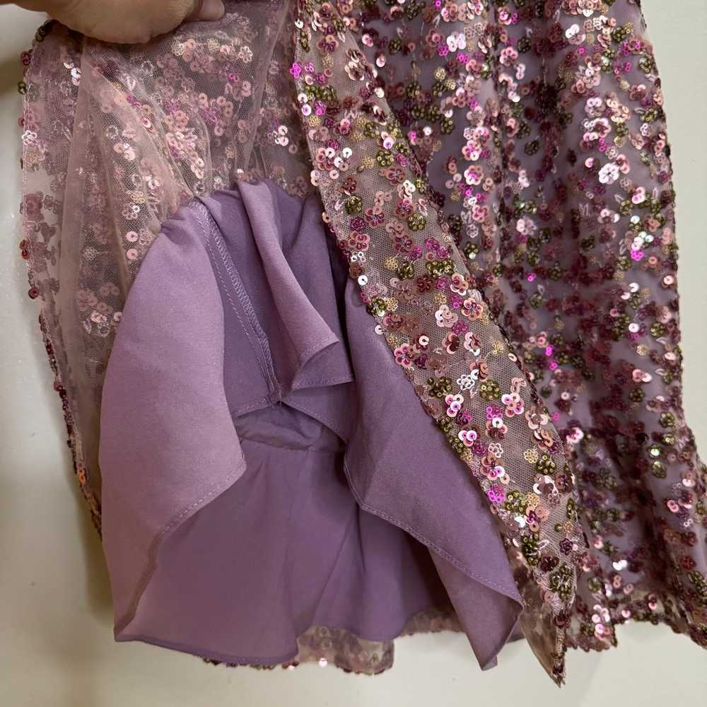 Dress The Population Kaya Embellished Sequin Ruff… - image 4