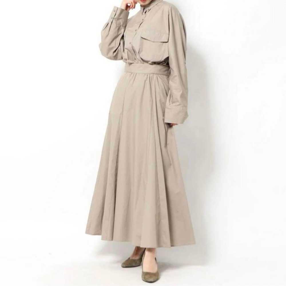 Mila Owen Dolman Shirt Docking Maxi Dress - image 1