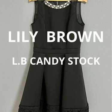 L.B CANDY STOCK Flared Beaded Dress by Lilie Brown - image 1