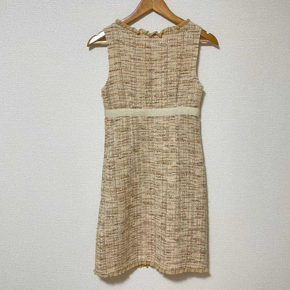 Rebecca Taylor tweed one-piece sleeveless dress - image 6