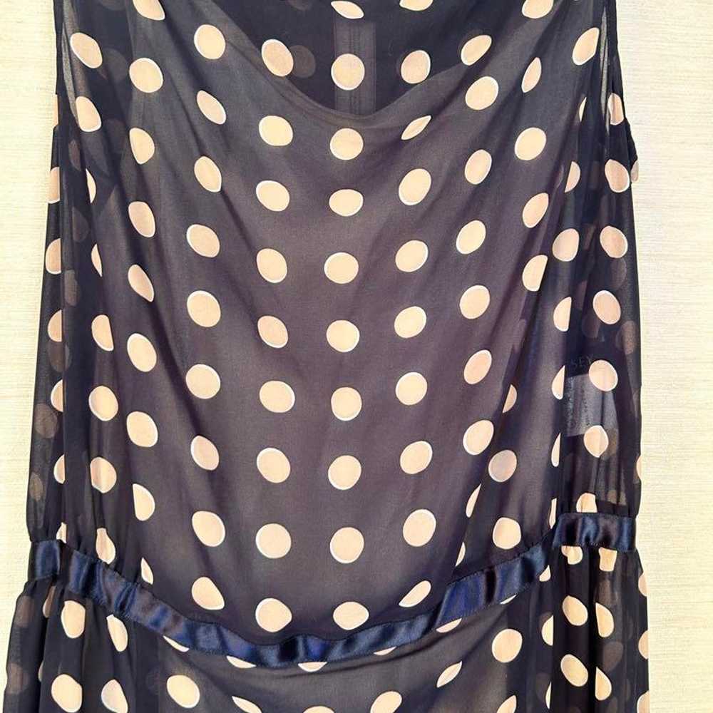 BALLSEY Dress Knee-Length Polka Dot Sleeveless Bl… - image 3