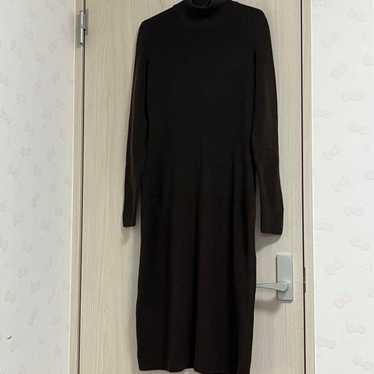 FOXEY BOUTIQUE Knit Long Dress 42 Black - image 1