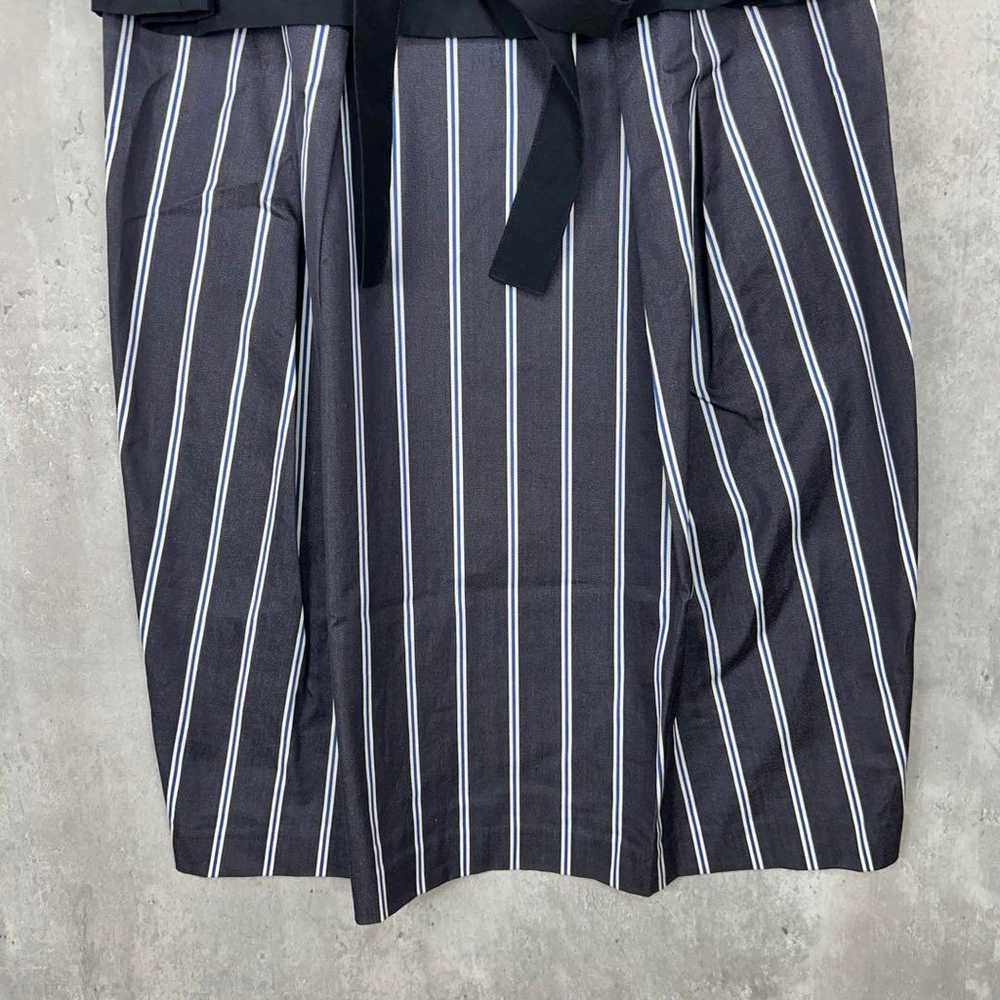 Tomorrowland Silk Docking One-piece Navy Stripe S… - image 5