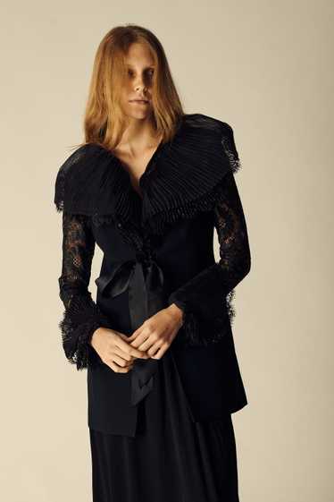 Ferré Black Lace Blouse