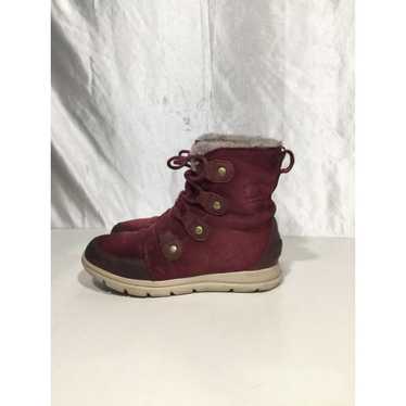 Sorel Sorel Explorer Joan Waterproof Suede Snow Bo