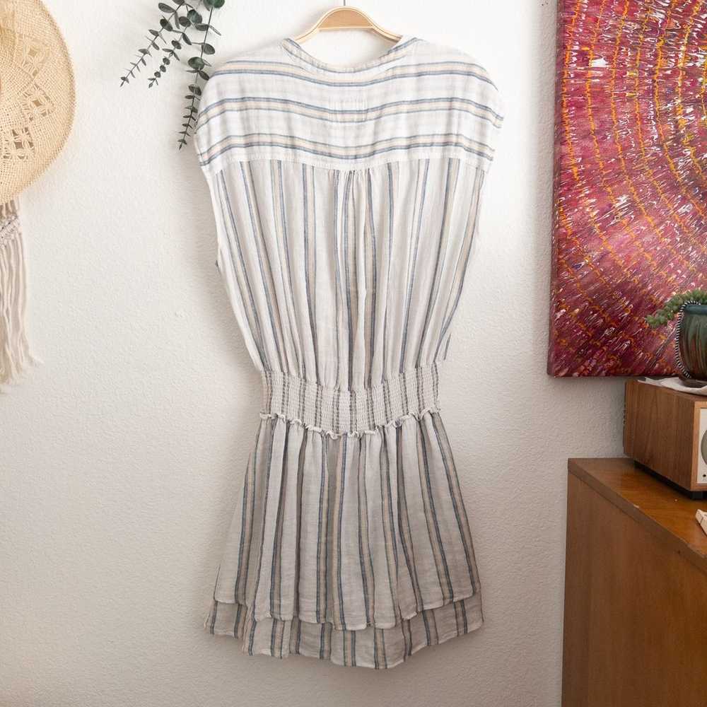 Rails Angelina Ryland Stripe Linen Blend Dress La… - image 2