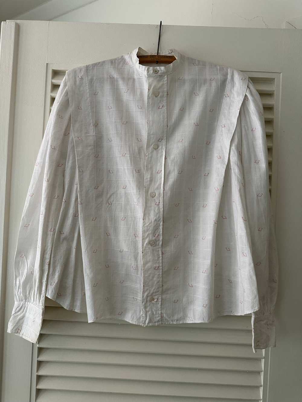 Antique Cotton Blouse - image 3