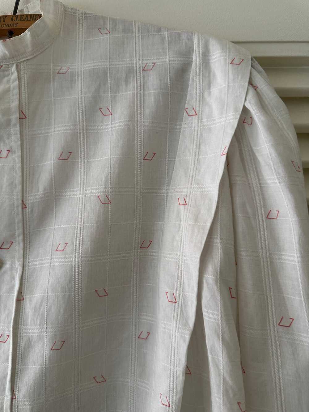 Antique Cotton Blouse - image 5