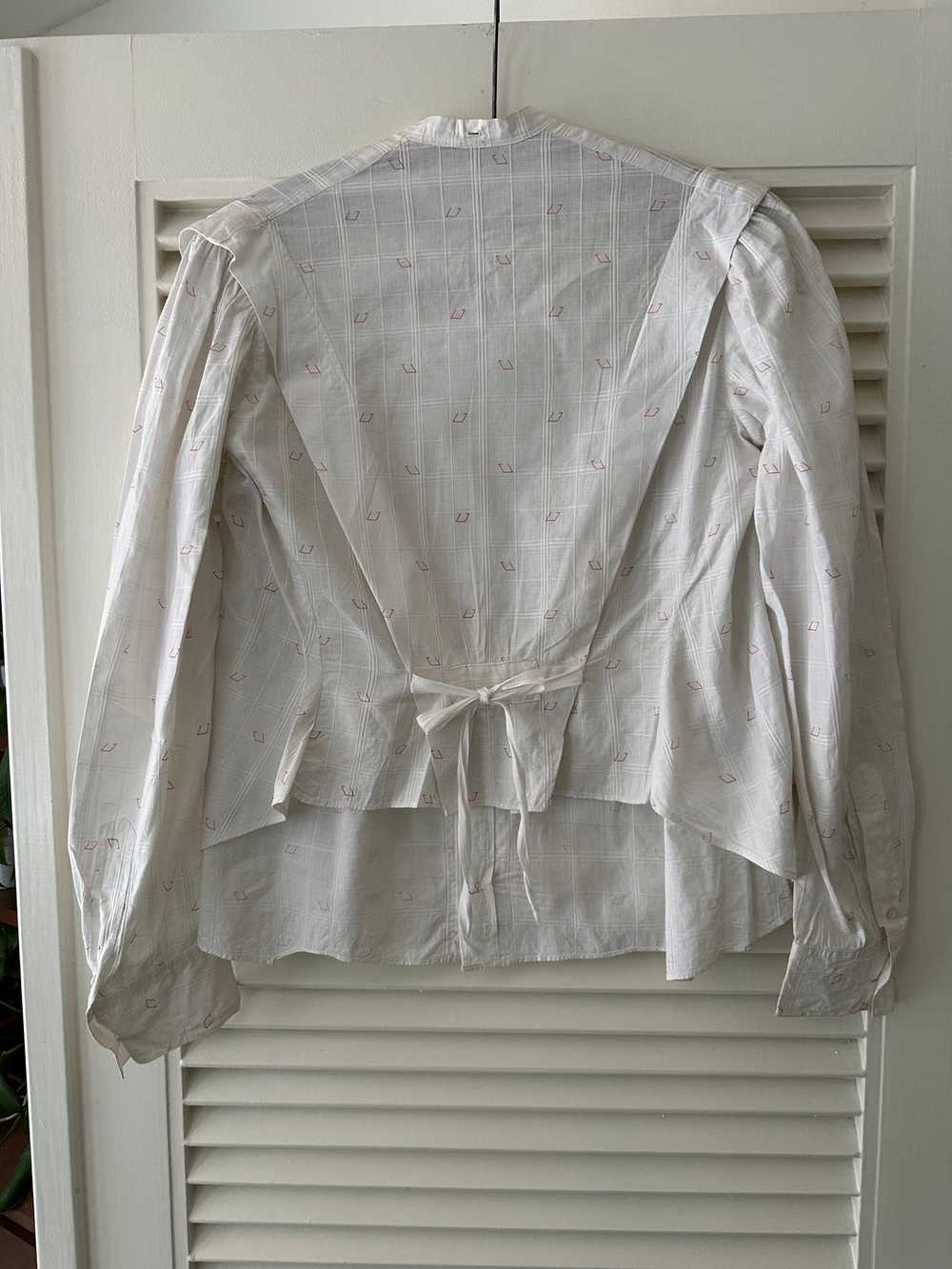 Antique Cotton Blouse - image 6