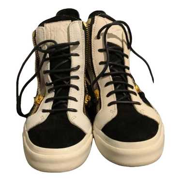 Giuseppe Zanotti Coby leather trainers