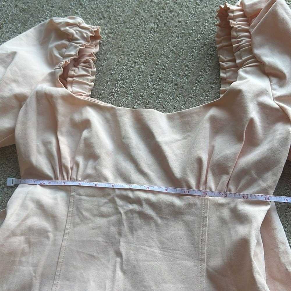 Free People Pera Mini Dress Blush Pink Size 10 - image 12