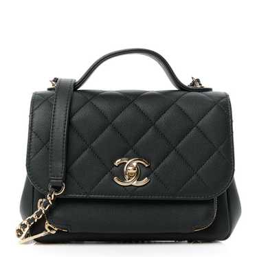 CHANEL Caviar Quilted Small Business Affinity Flap