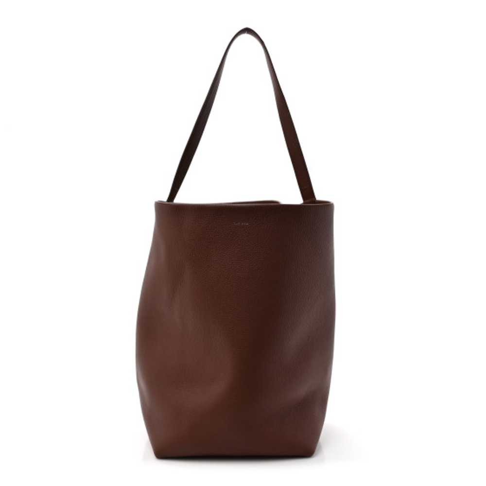 THE ROW Calfskin Large N/S Park Tote Burnt Wood - image 1