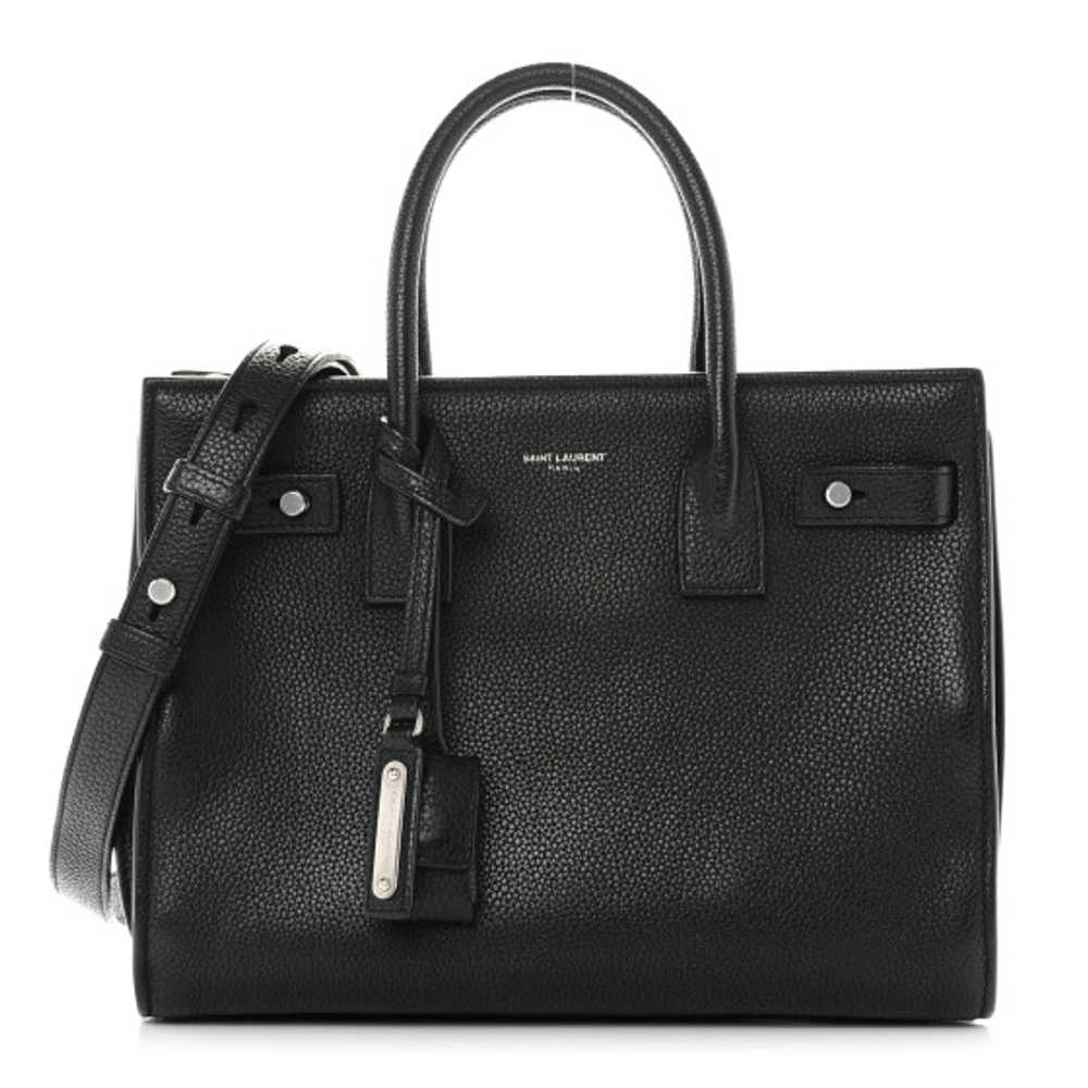 SAINT LAURENT Grained Calfskin Baby Sac De Jour S… - image 1